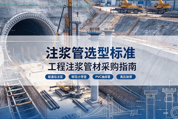 包头注浆管选型标准